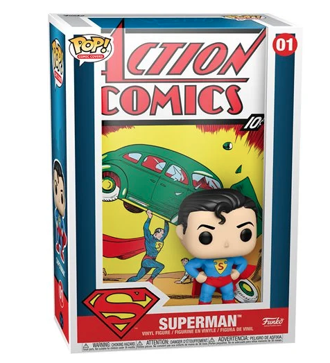 Figura Funko POP de Superman | Comic Cover